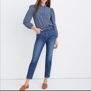 Madewell Stovepipe Jeans